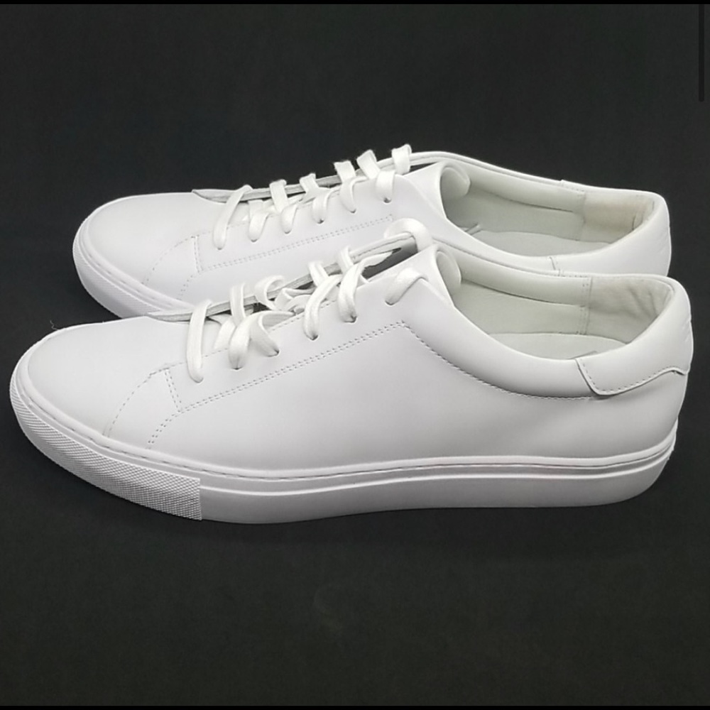White Leather Sneaker